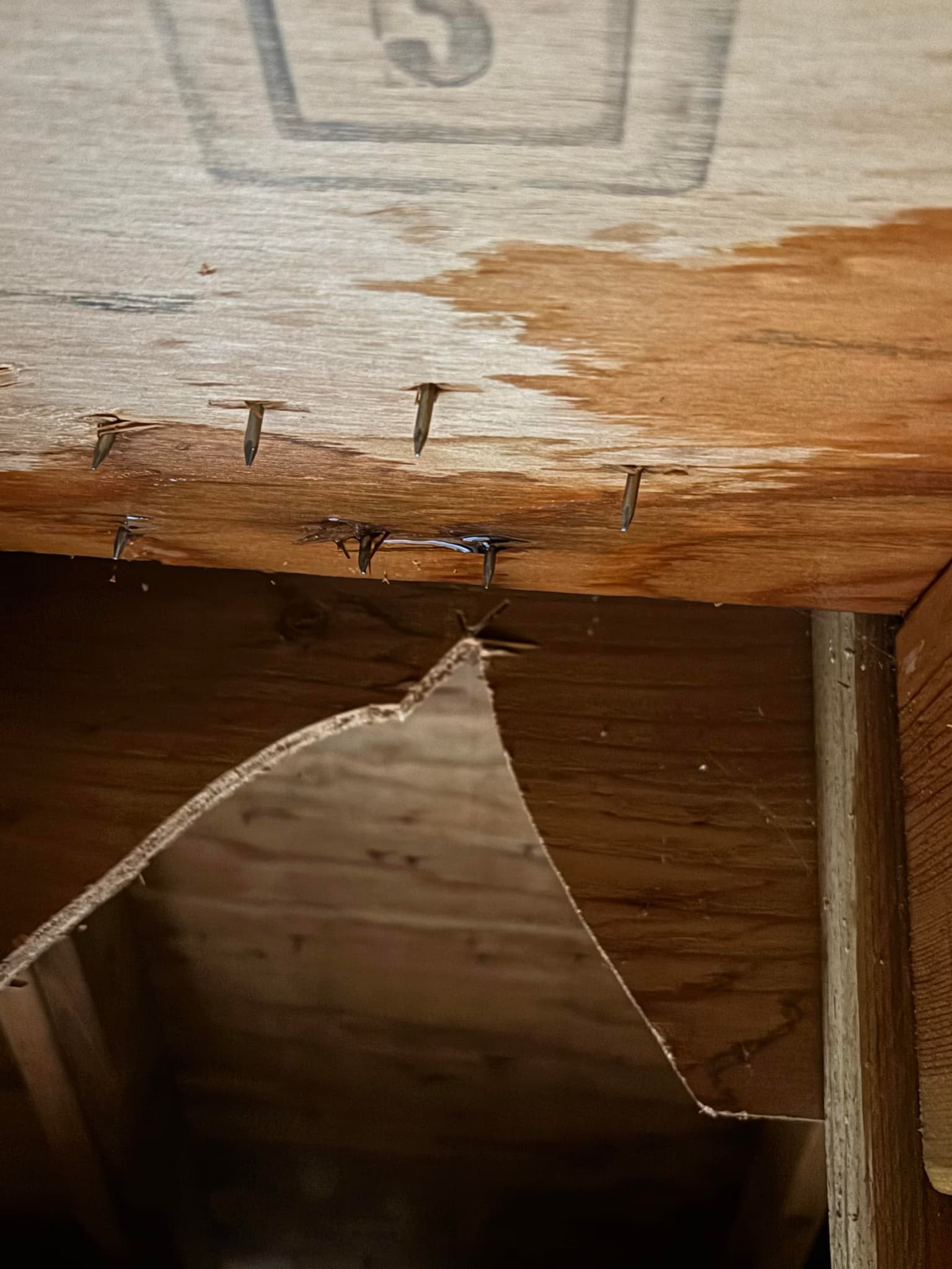 reseal an upper deck