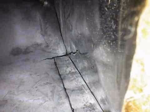 replace a cracked heat exchanger