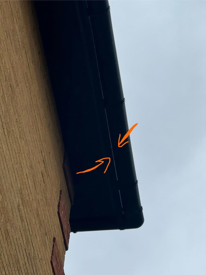 repair missing gutter corner