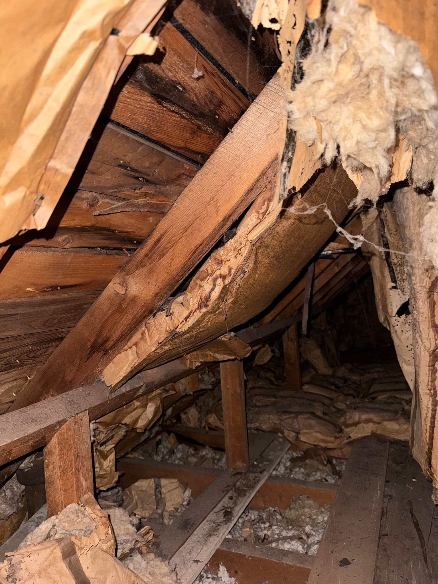 replace existing roof with new shingles and sheathing