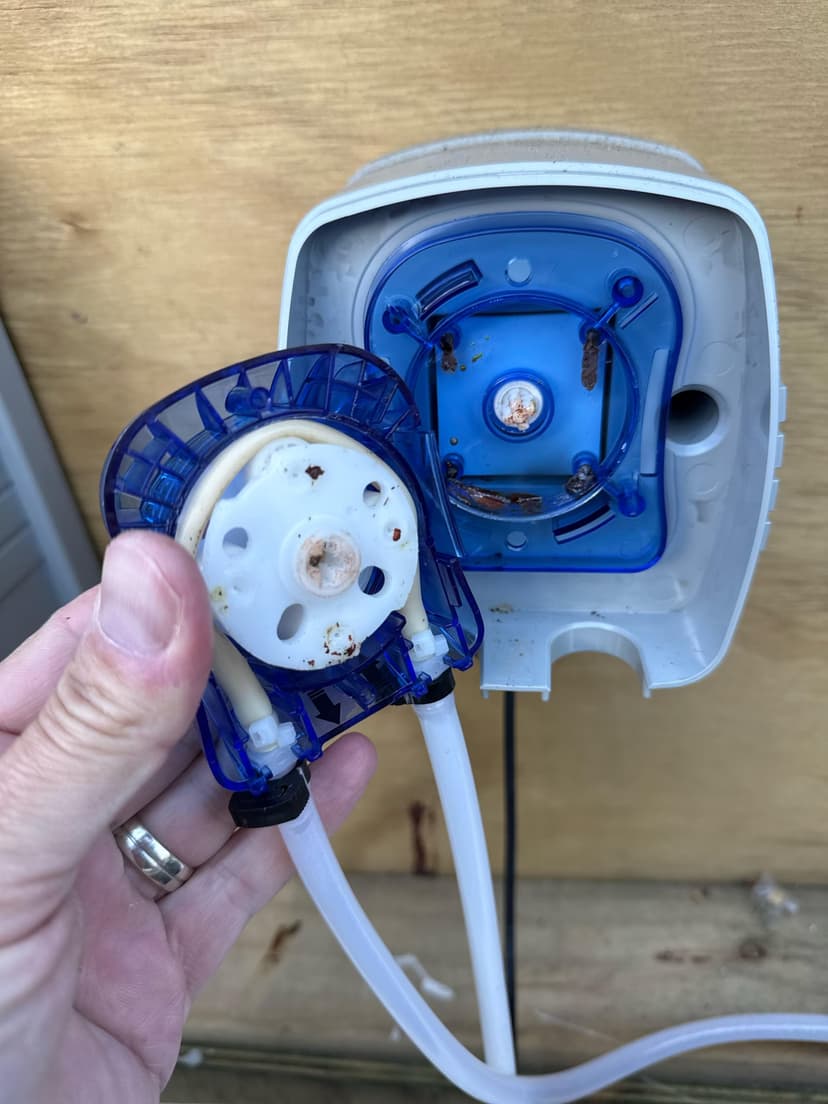 replace the halo ph dosing unit
