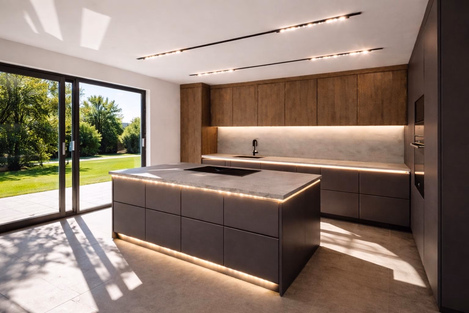 modern kitchen installation (lower estimate)