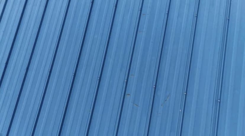 replace the metal roof