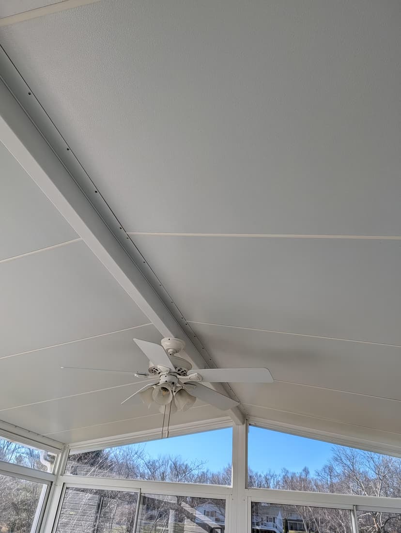 redo or coat sunroom roof with tpo