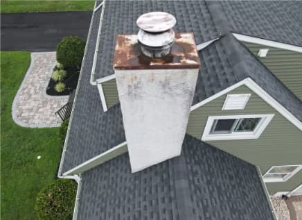 replace chimney chase with stainless steel