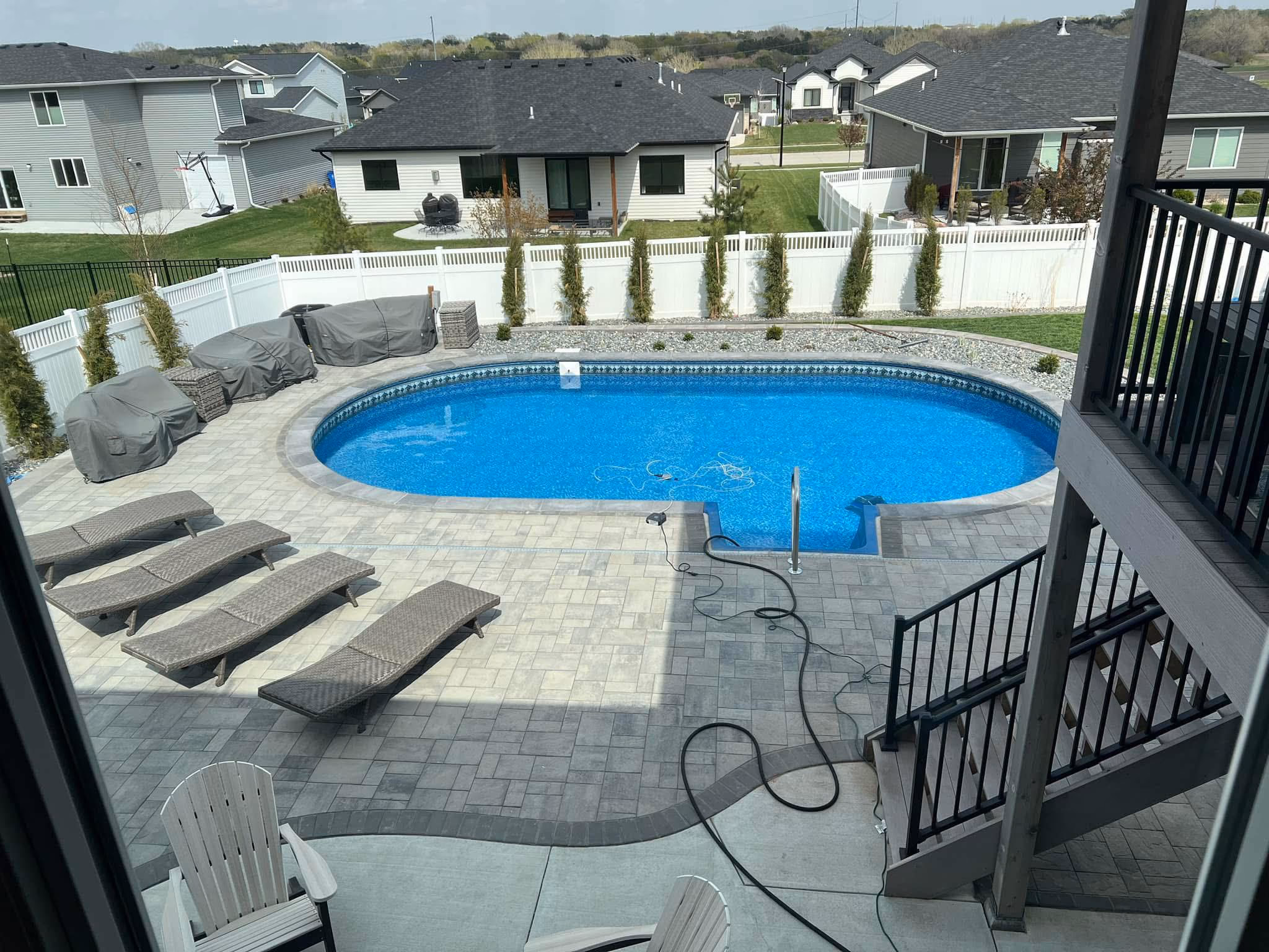 install a custom safety pool cover