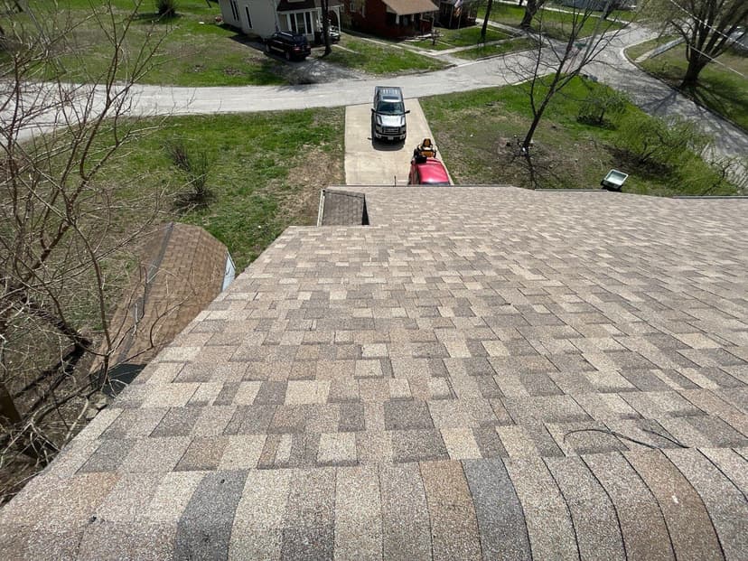replace dwelling roof with architectural shingles