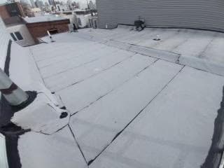 install new torch-down rubber roofing system