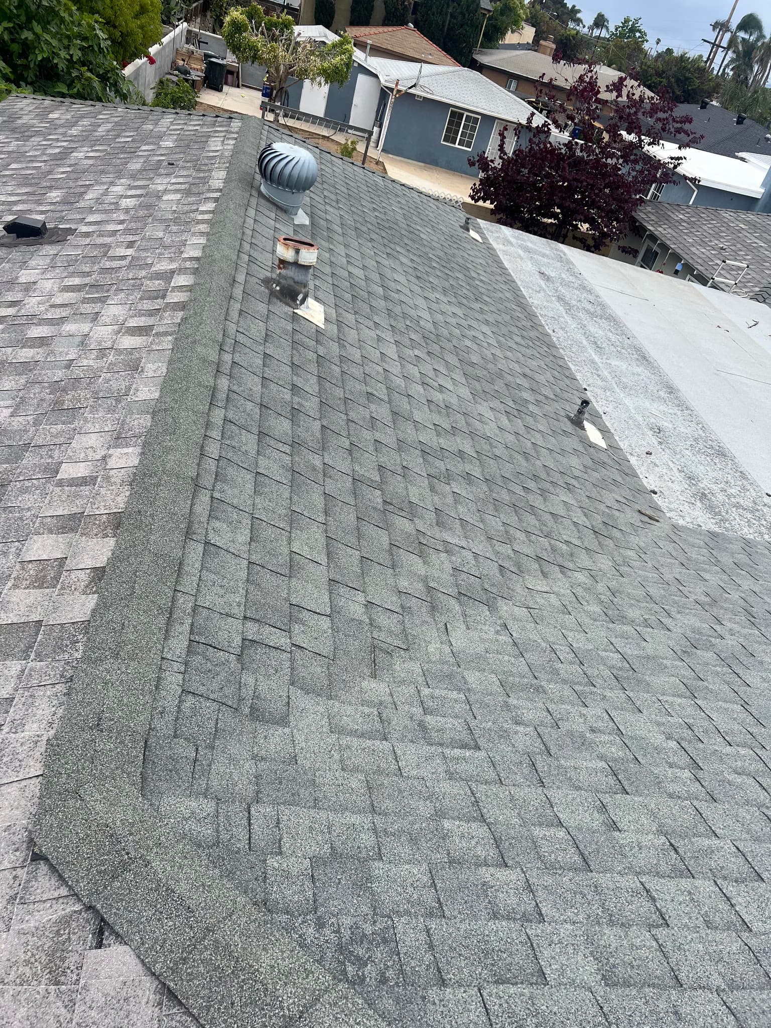 add plywood decking to roof