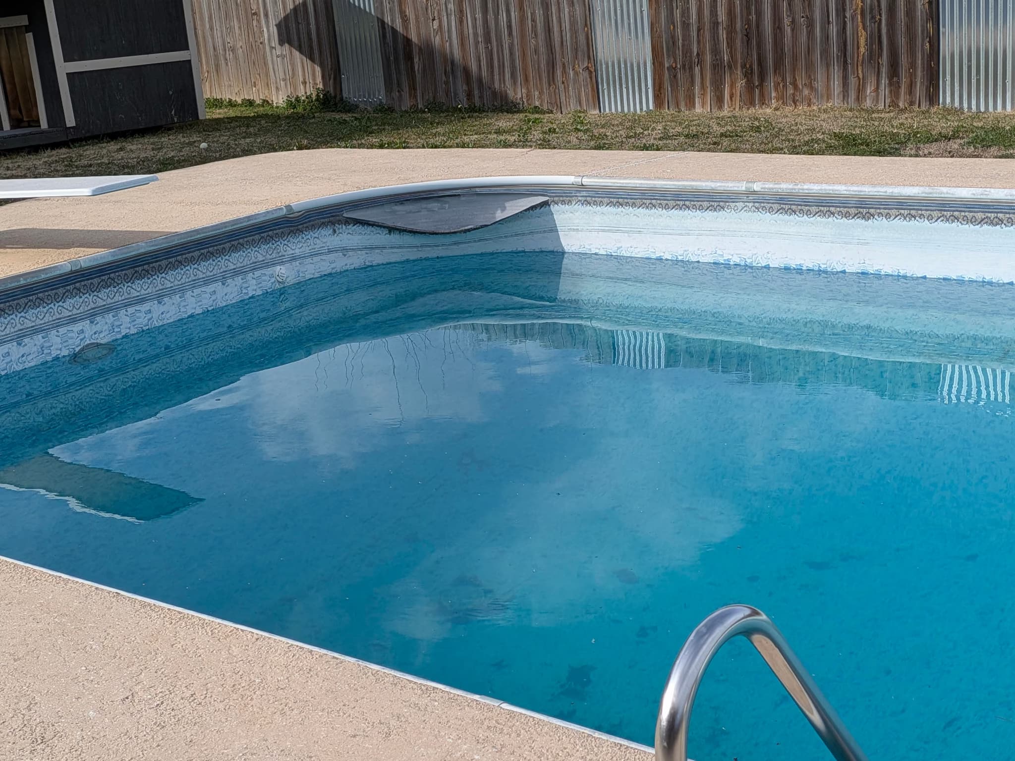replace inground pool liner