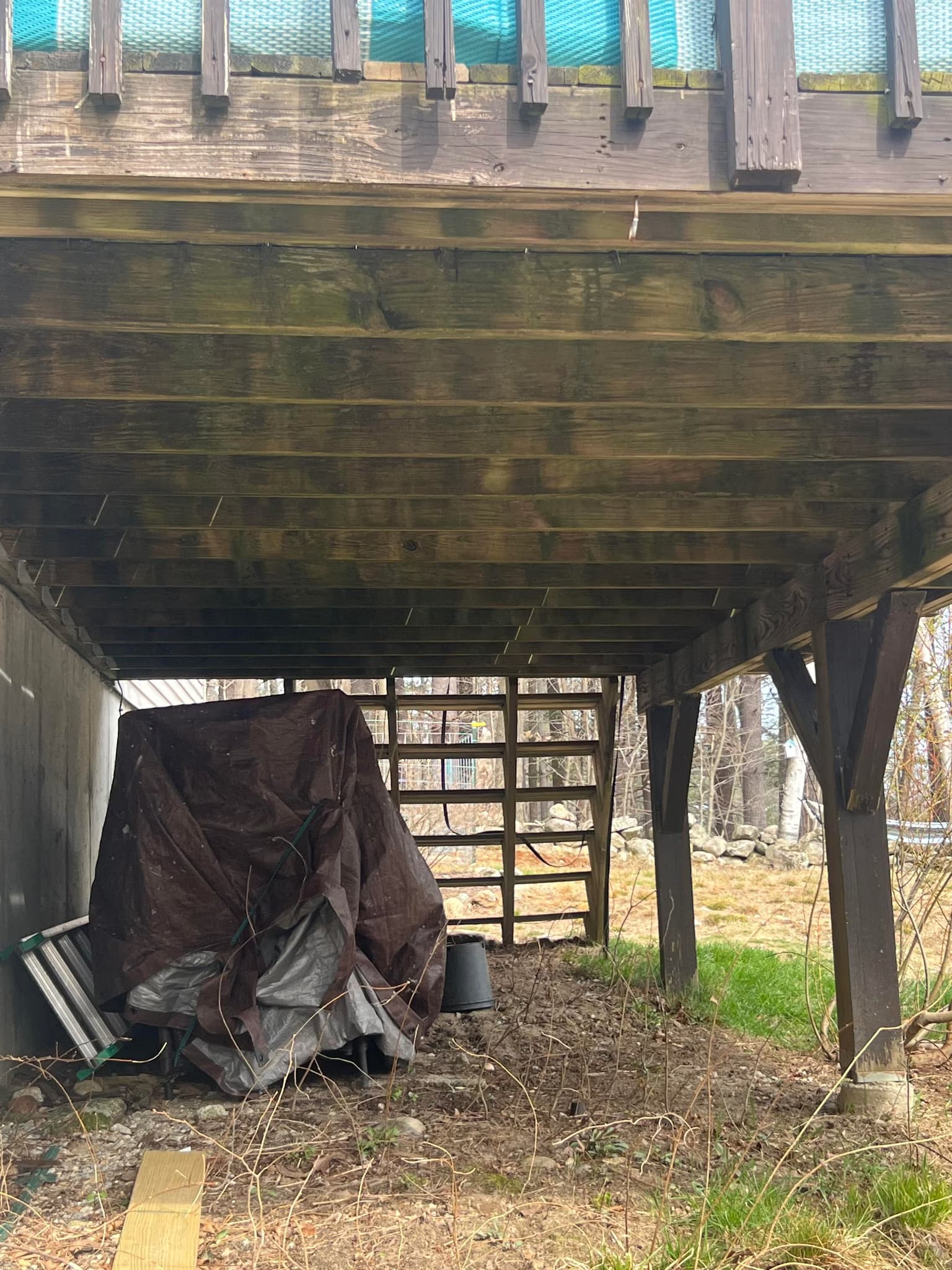 replace a 10x18 pressure treated deck