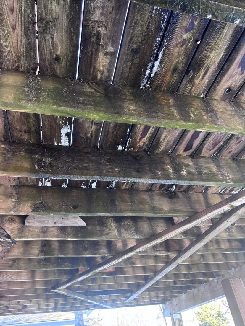 rebuild a deck with a new frame, ledger, composite decking, aluminum railings, and a staircase