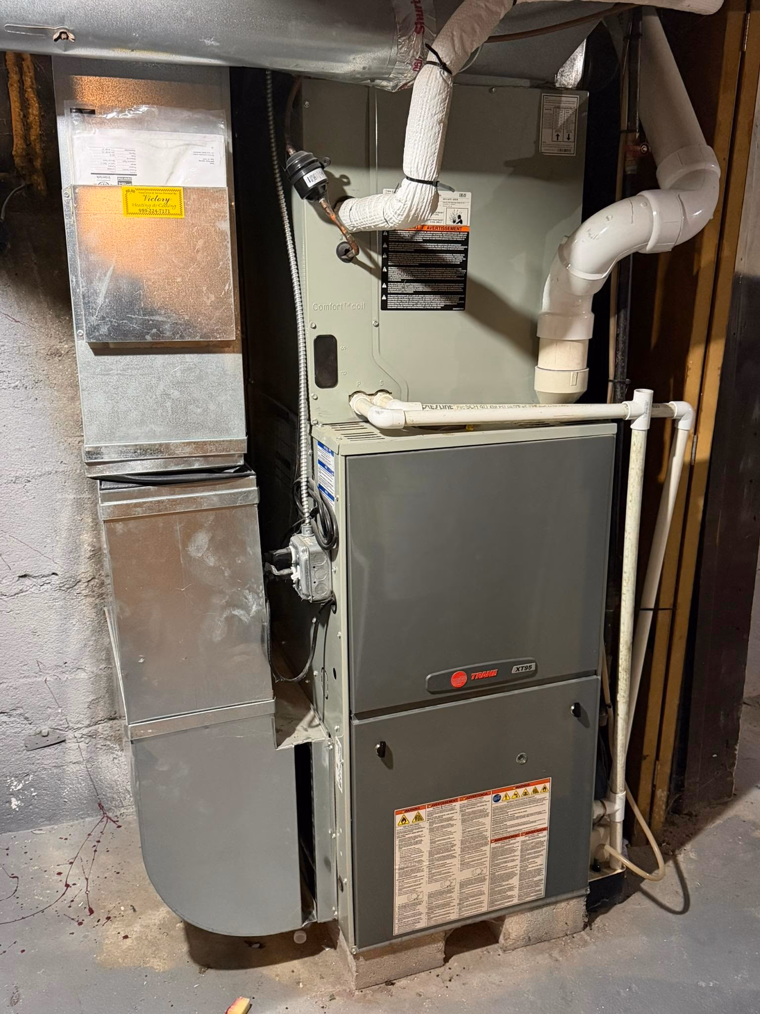 replace heat exchanger under warranty