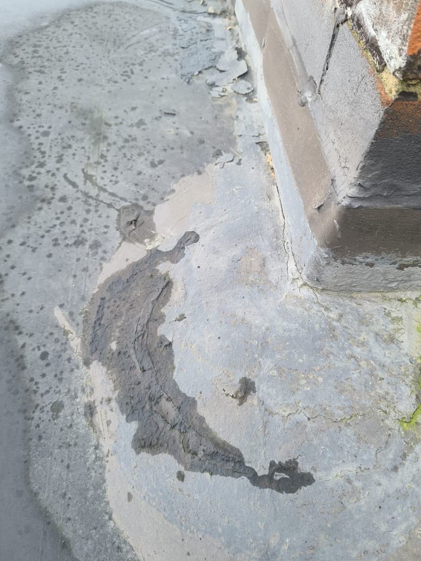 reinstall chimney flashing