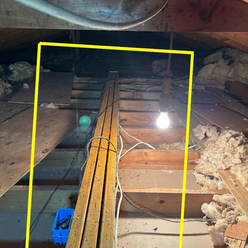 install fiberglass blown insulation to R-38 and remove existing batts