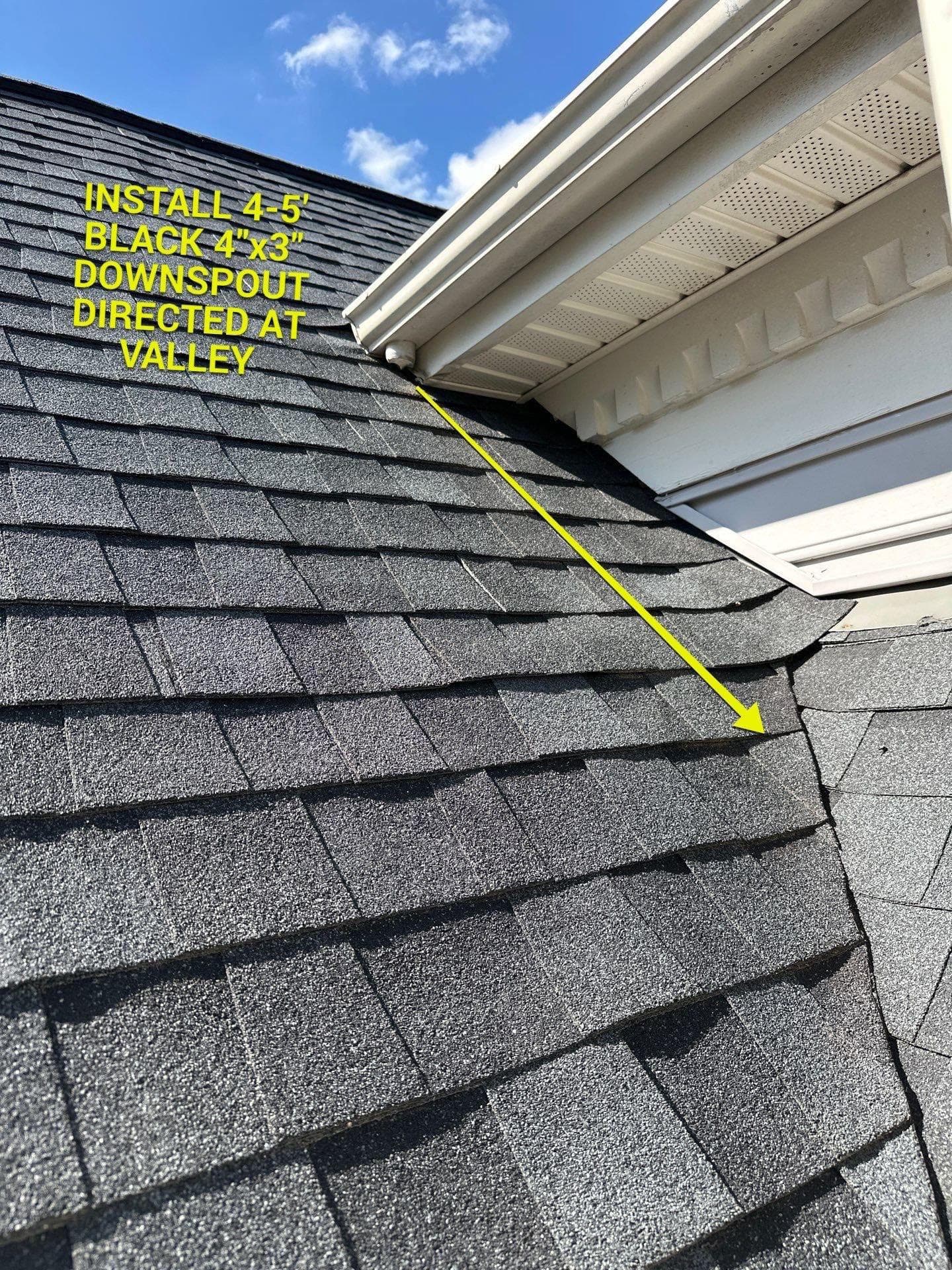 repair a roof leak, replace rotted wood, and upgrade gutters
