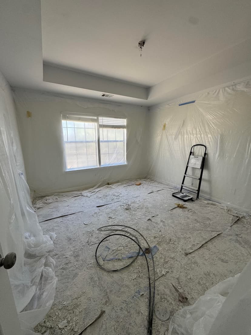 remove popcorn ceiling