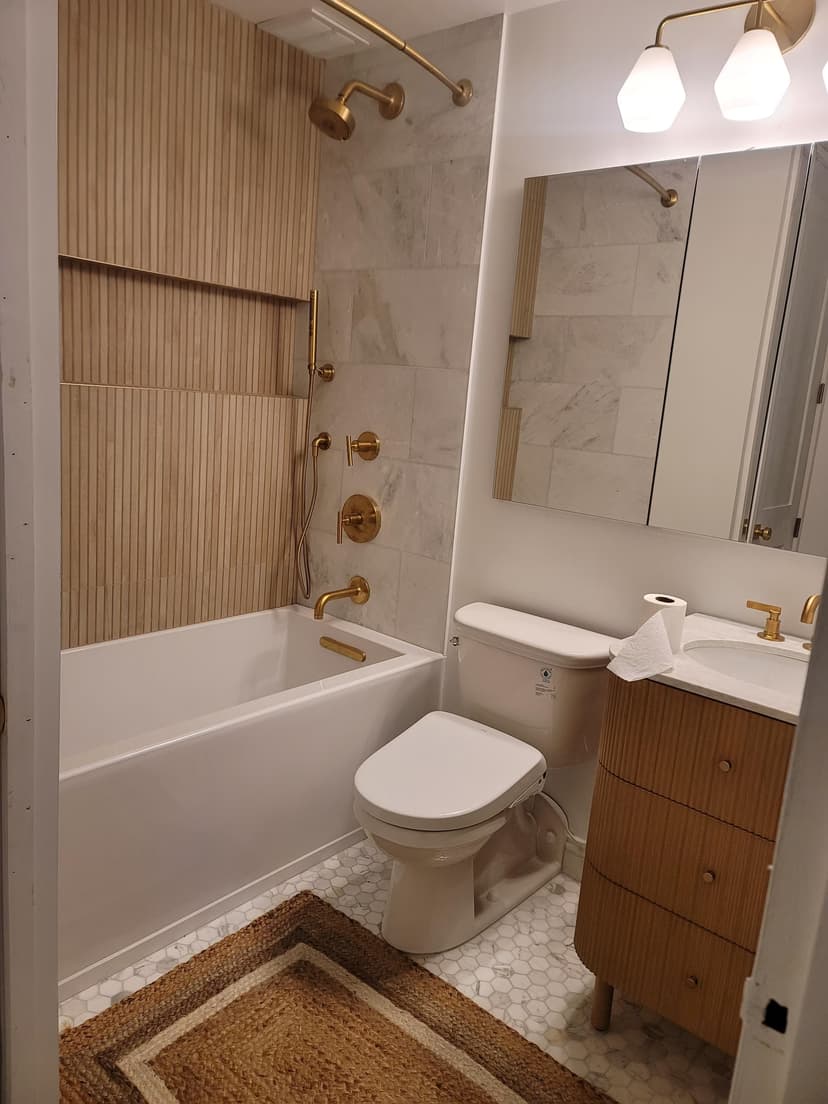 remodel a bathroom