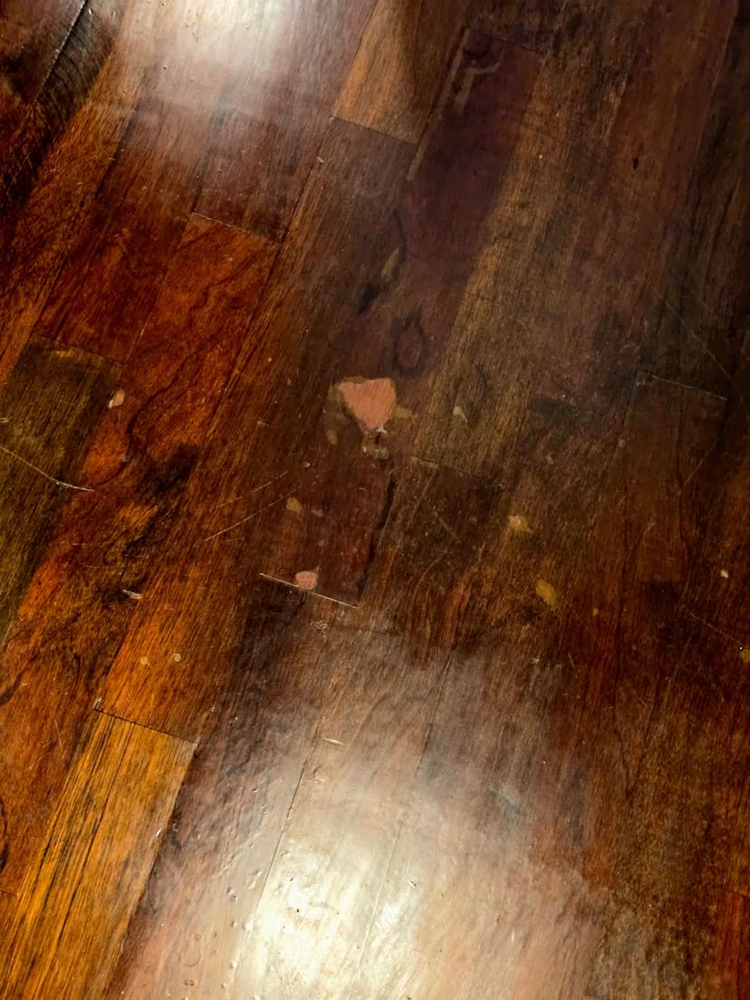 replace damaged engineered wood planks