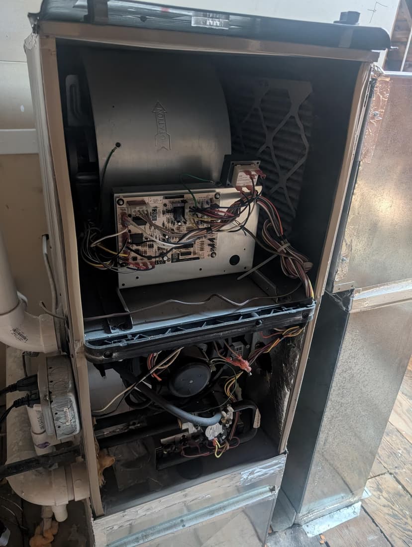 install a new central ac unit and condenser