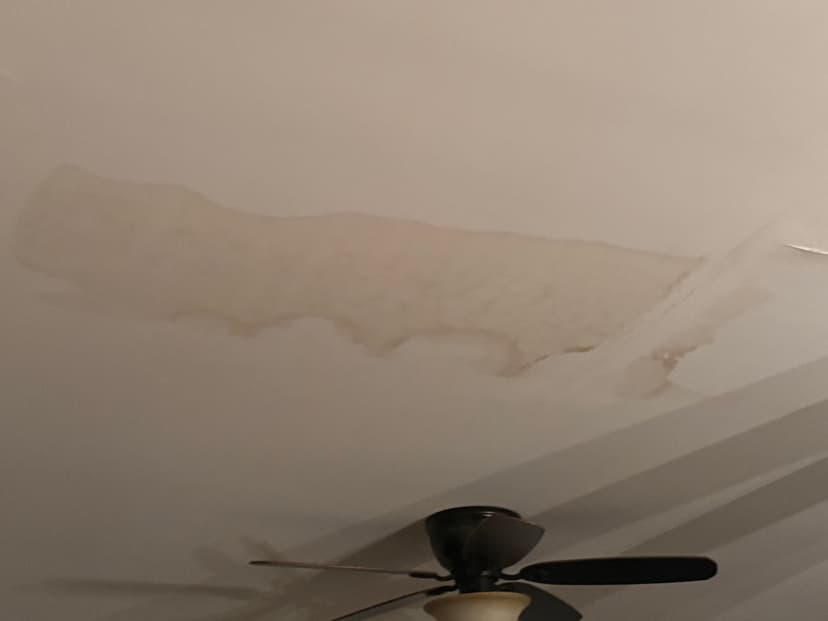 repair a ceiling drywall spot