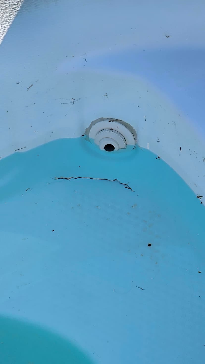 seal a hole in my pool