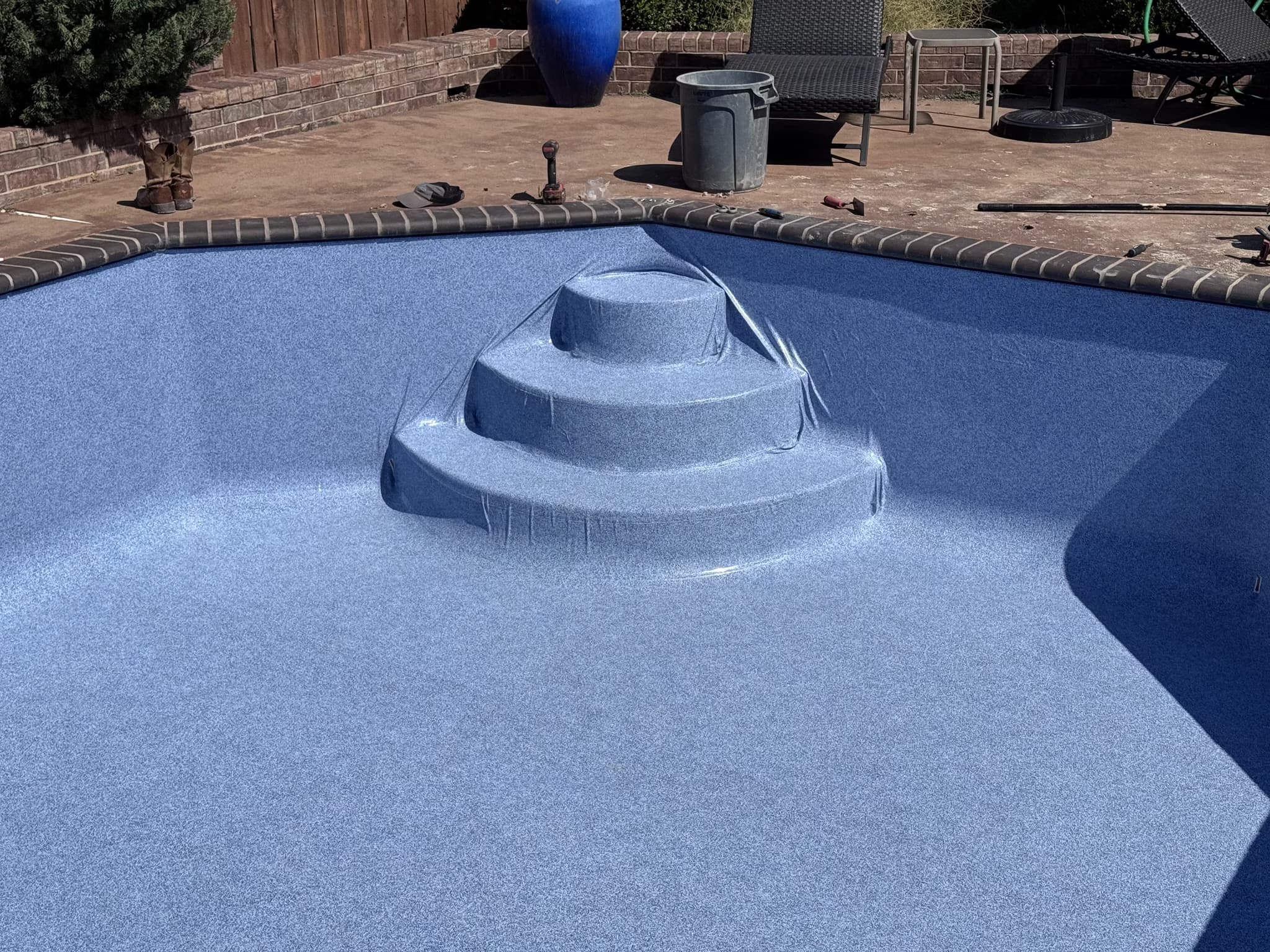 replace pool liner with correct measurements