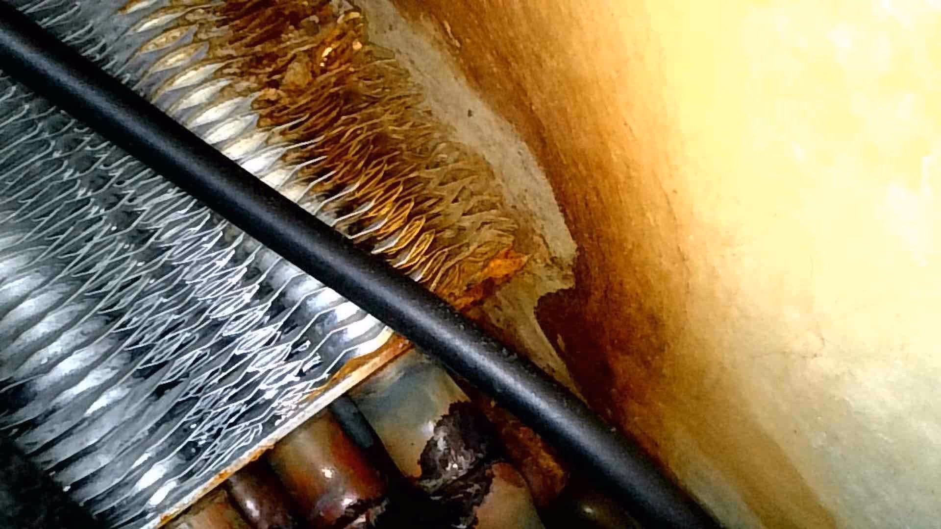 repair HVAC coolant leak