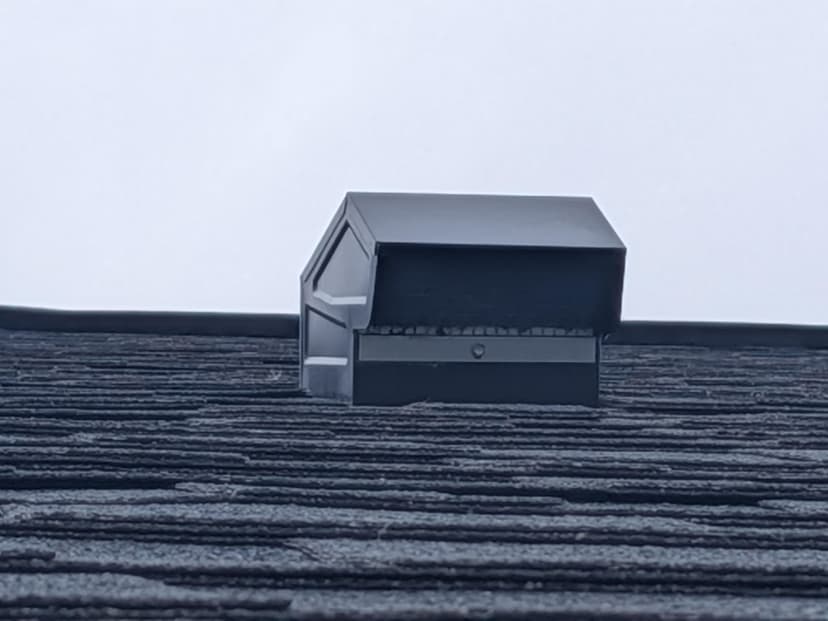 clean a roof dryer vent