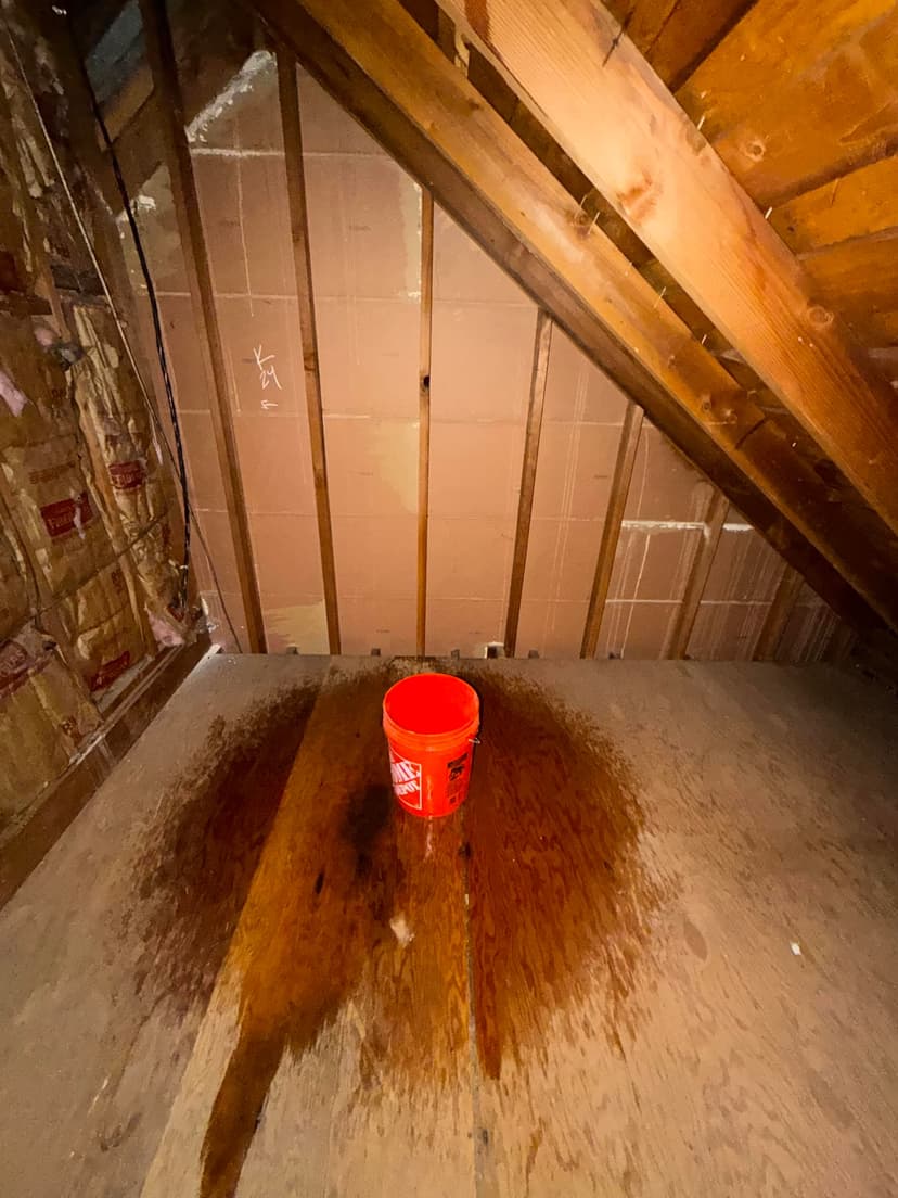 repair a drip drip drip leak on a high angle roof