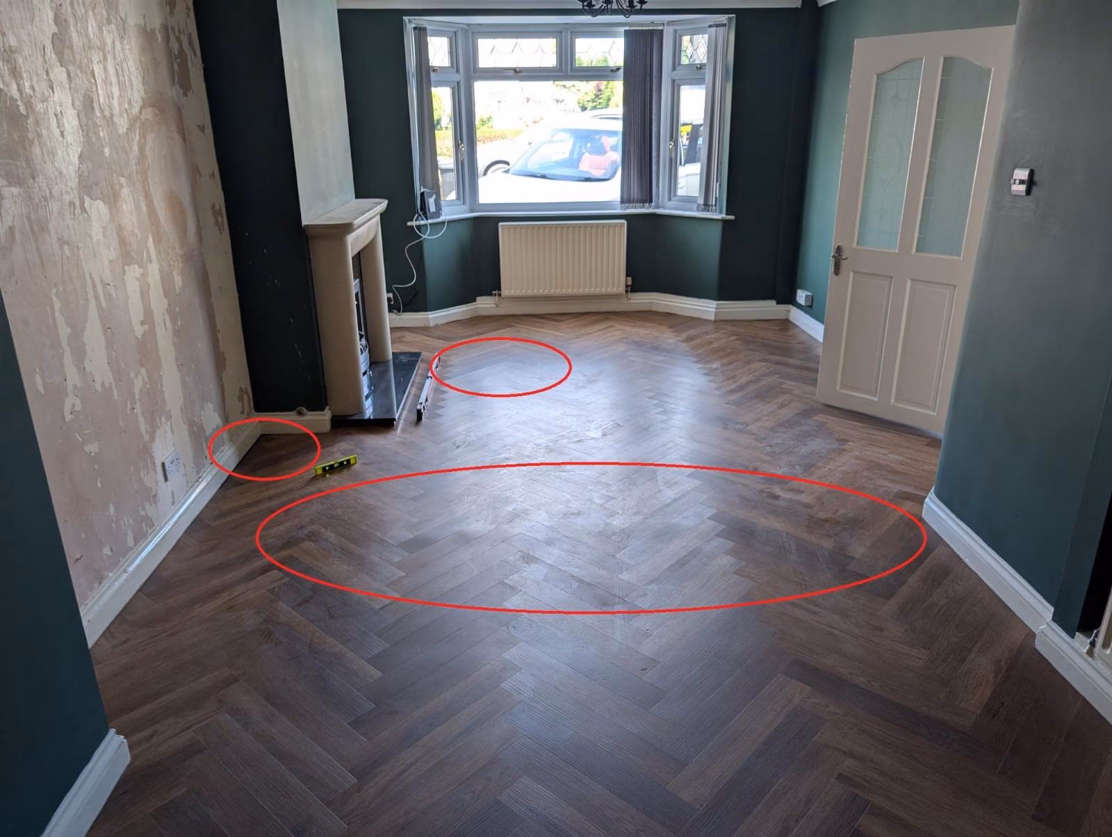 level two rooms and install LVT flooring