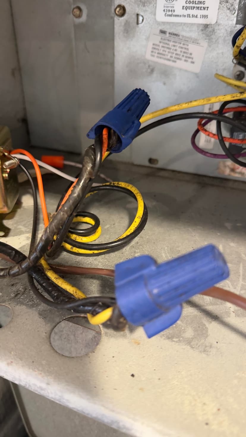 clean HVAC unit and install UV light