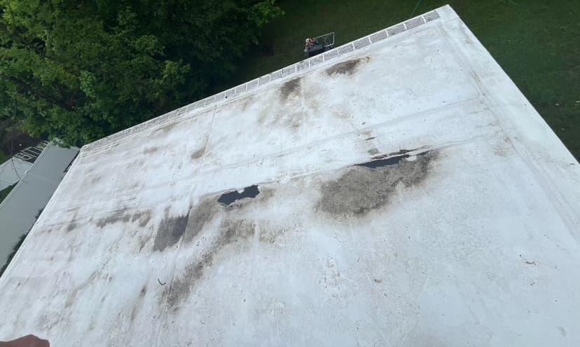 replace flat roof on sunroom