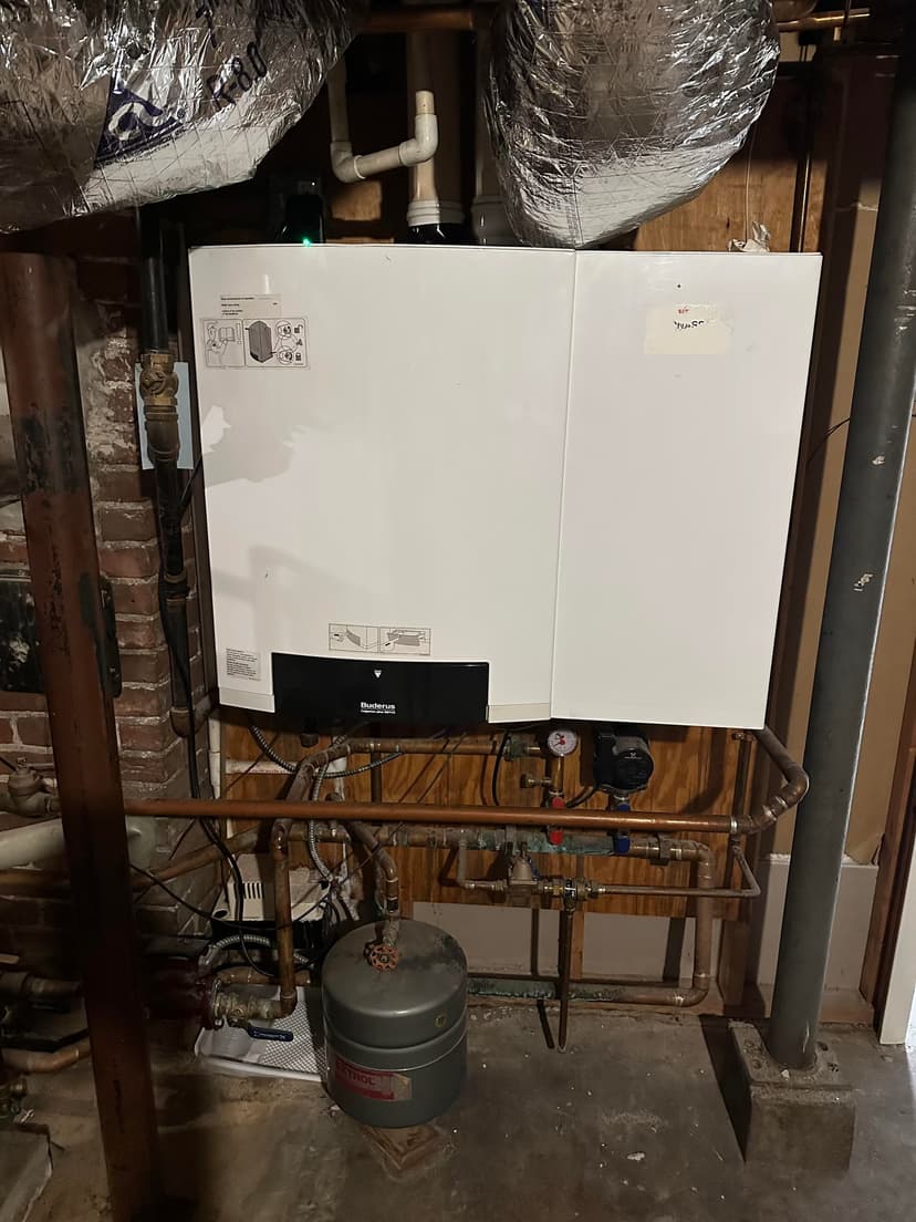 replace a boiler with a Lochinvar Noble combi boiler