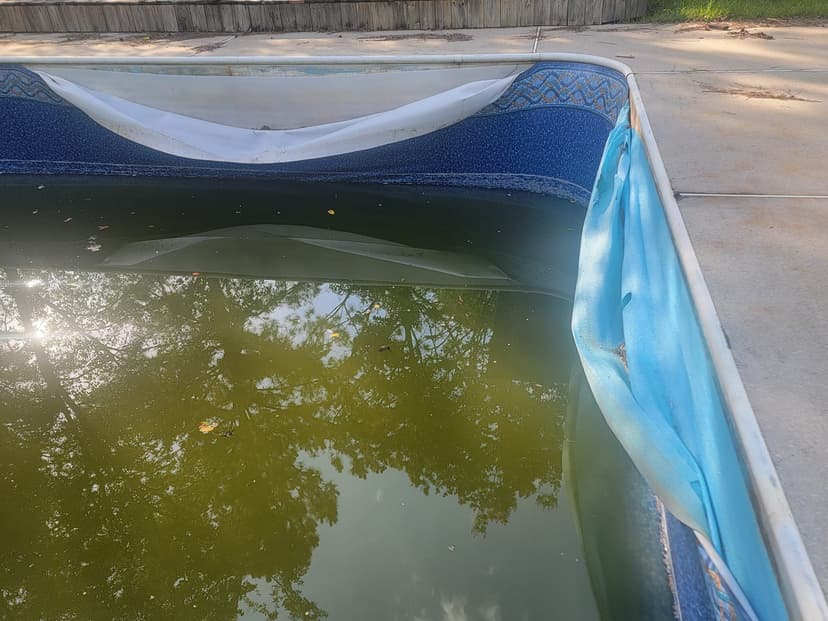 replace a vinyl pool liner