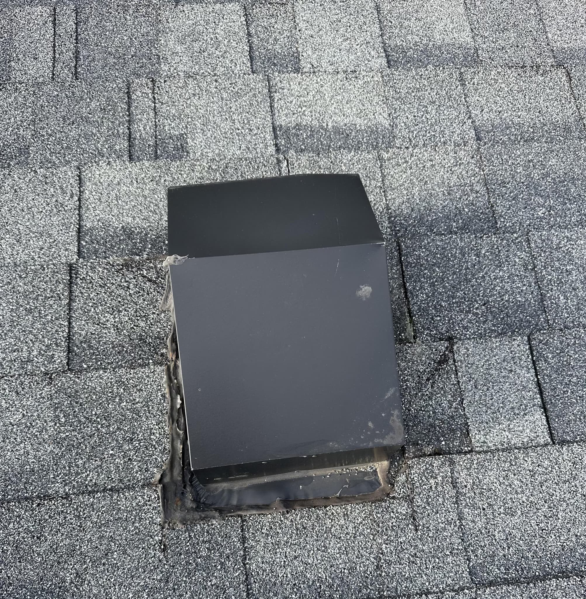 fix a leak around a vent