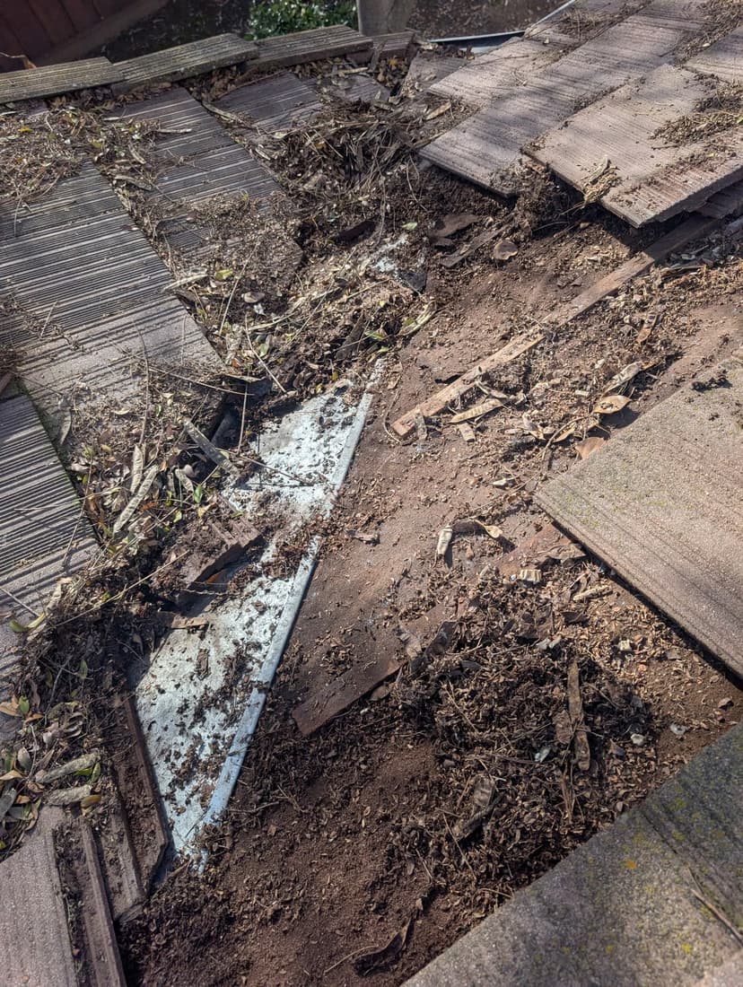 replace 2 valleys and repair leaky roof