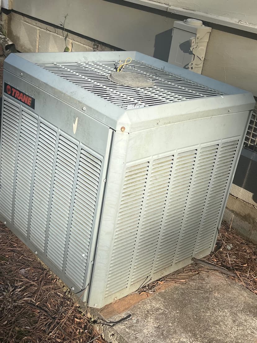 install a 2.5 ton trane ac system and 80% furnace