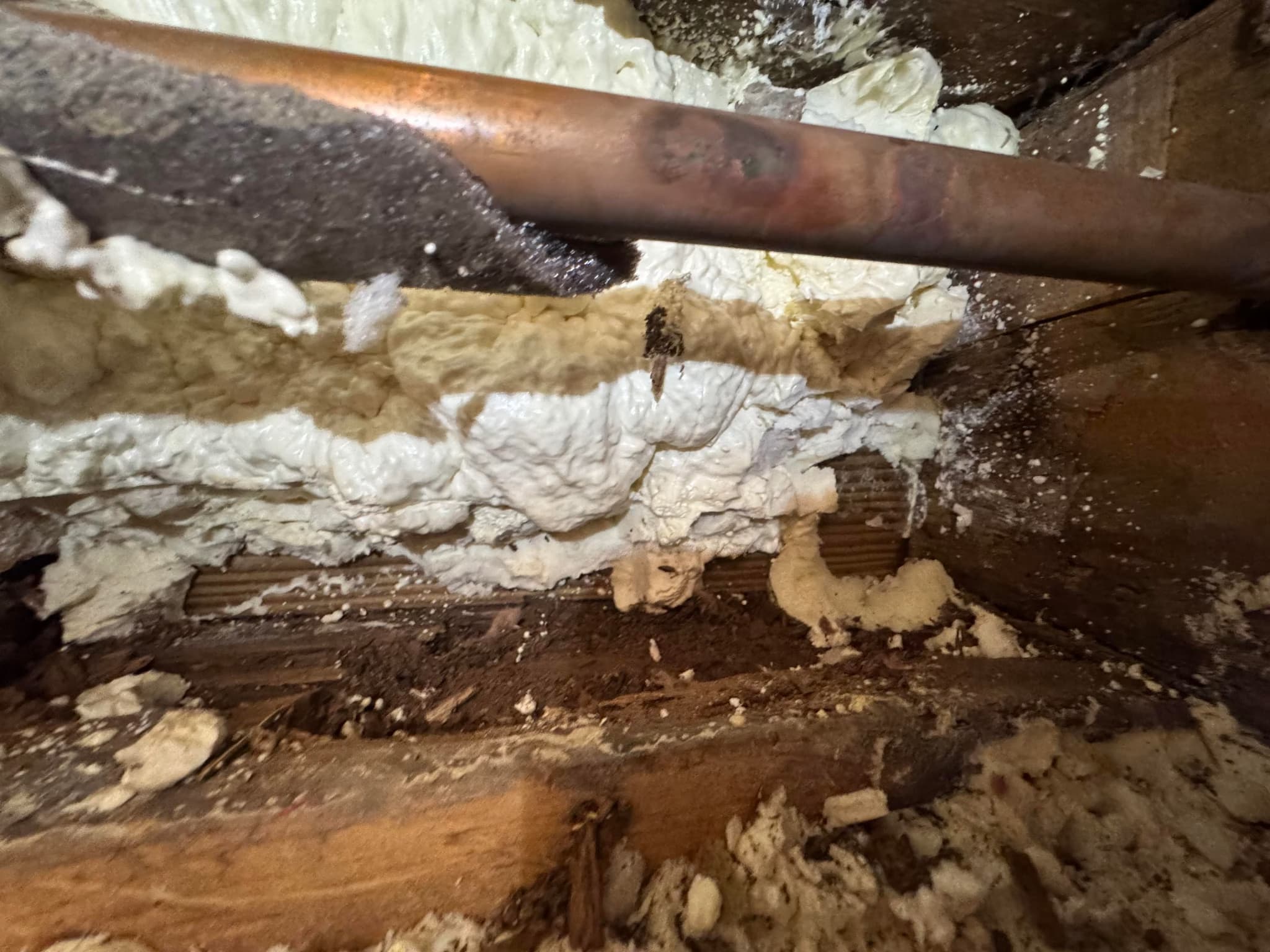 drain a heating zone and cut baseboard piping