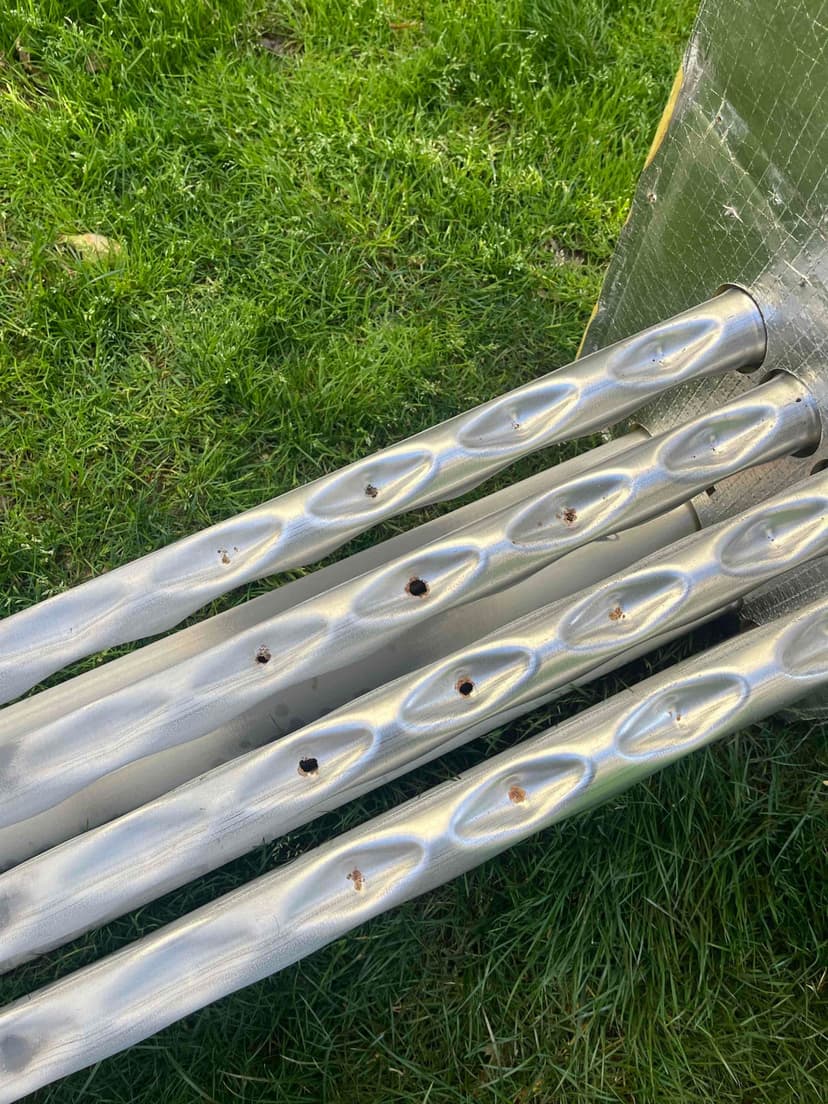 replace a heat exchanger under parts warranty