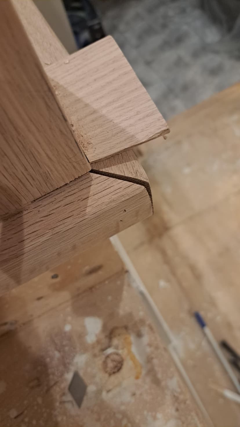 renovate stairs including new posts and balusters