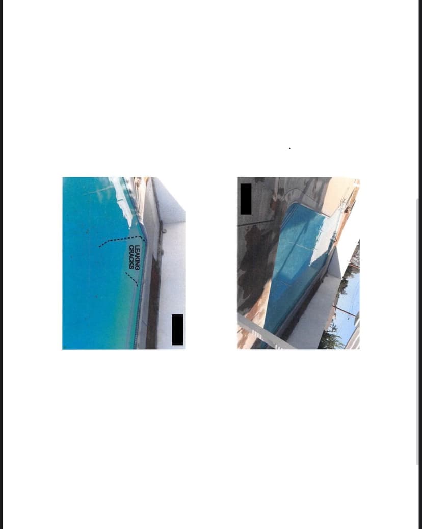 repair pool leaks and replace plaster