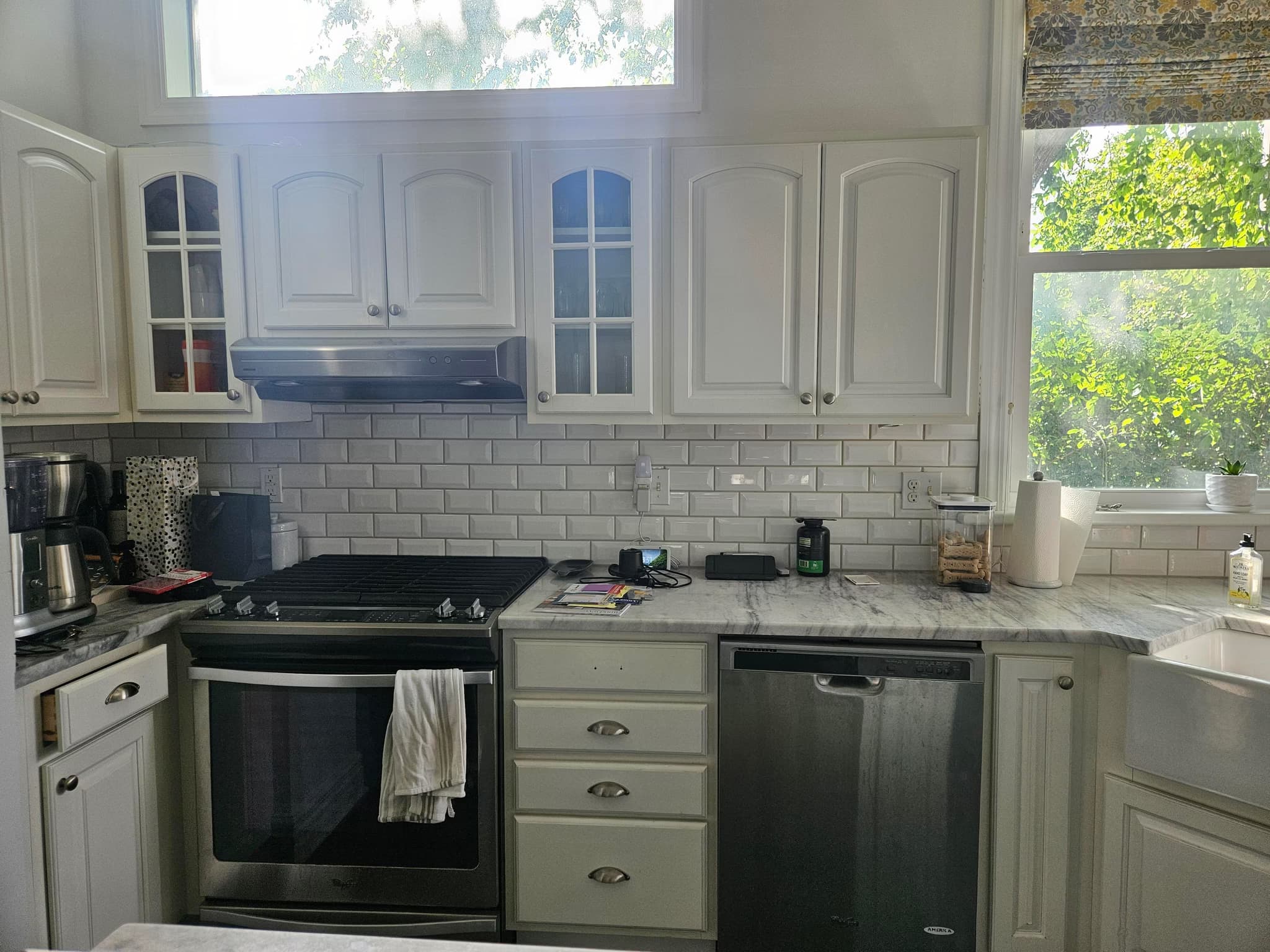 reface kitchen cabinets with new doors and drawer fronts