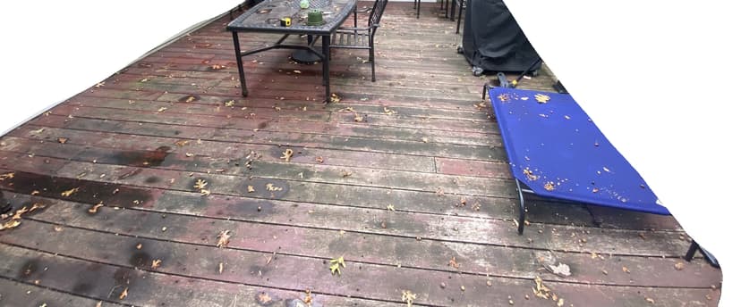 redeck with composite and reinstall current railing