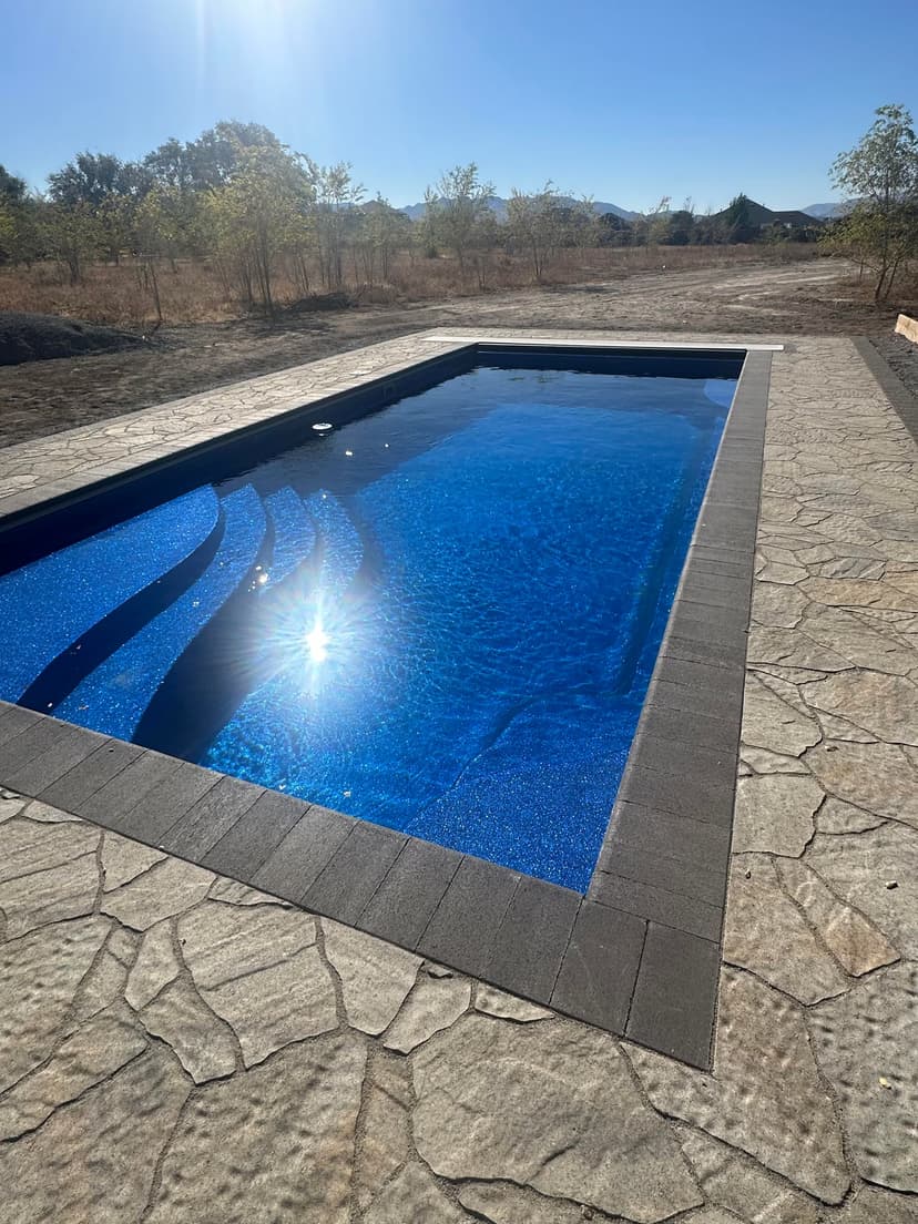 install a 14'x30' fiberglass pool