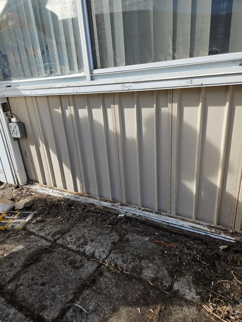 install stucco on Florida room