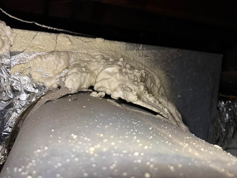 replace all ducting in the crawl space