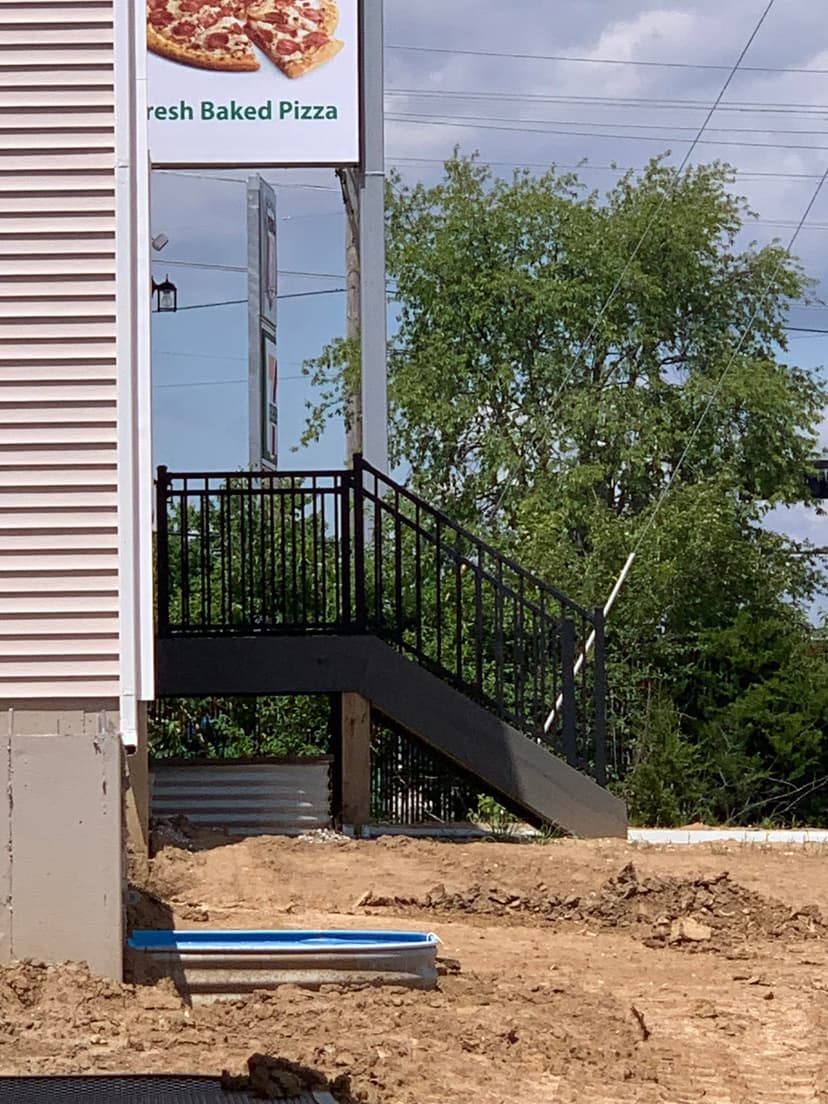 replace old steps to meet code requirements