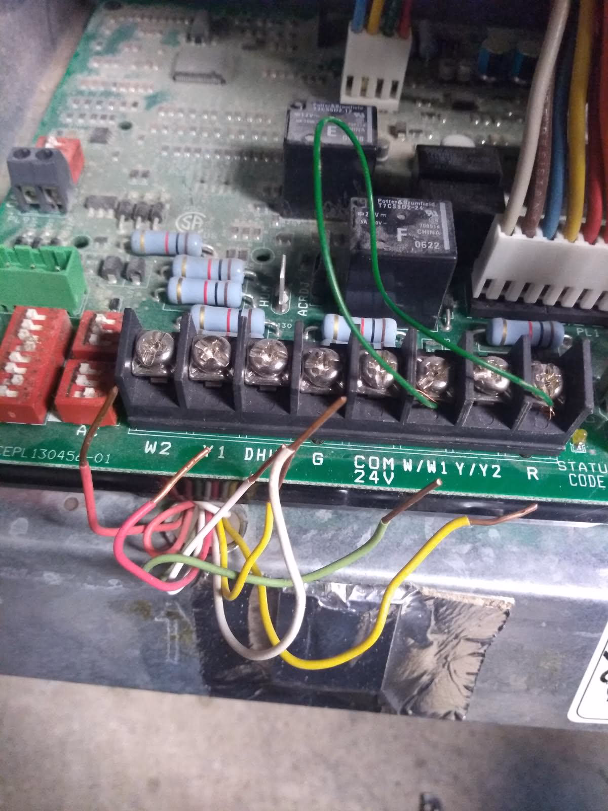 fix a furnace by replacing the control board