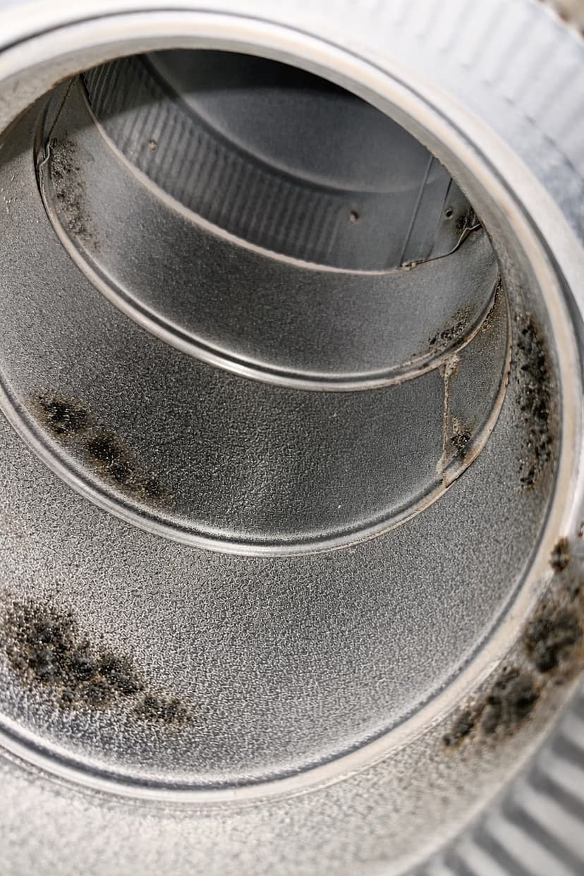 clean mold from 8 HVAC vents